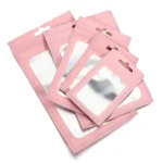 50 Colorful Plastic Bag Reusable Polyurethane Zip Bags for Jewelry Display Gifts Food (New)