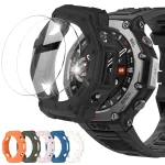 Glass Case Amazfit T-Rex 3 Anti-scratch Screen Protector Tempered Glass (New)