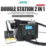 QUICK 8786D Hot Air Gun Lead-Free Heating Soldering Station Rework (New)