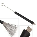 1 Retractable Wavy Drum Brushes Telescopic Percussion Professional Wire Brushes Drumsticks Drum Accessories (New)