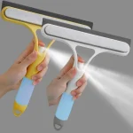 3 in 1 Window Cleaning Squeegee Multi Function Glass Mirror Wiper with Spray (New)