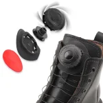 1 Pair Round Shoe Laces Large Swivel Buckle No Tie Shoelaces For Sneakers (New)
