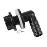 3 8" To 14mm Elbow Connector Hose Nozzle For Water Tank Fish Tank Hose (New)