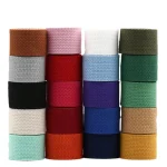 20mm 25mm 32mm 38mm 2m Cotton Webbing Strap Craft Supplies DIY Decorative Sewing Fabric Craft Pet (New)