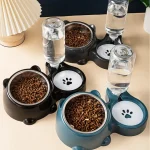 Automatic Pet Feeder and Water Dispenser, Integrated Feeding System for Cats and Dogs,No (New)