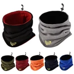 Winter Outdoor Sports Scarves Fleece Neck Gaiter Ski Tube Scarf Half Face Cover (New)