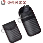 Car Key Signal Blocker Case Faraday Cage Fob Pouch Keyless RFID Blocking Bag (New)