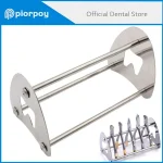 PIORPOY Dental Stainless Steel Orthodontic Pliers Holder Dentistry Tool Rack Forceps Scissors Stand (New)
