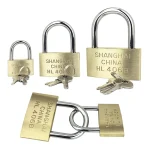 Copper Padlock Small Locks for Luggage Case Locker Home Improvement Hardware 20mm 25mm (New)
