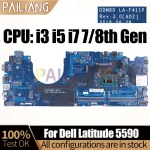 DELL Latitude 5590 Notebook Mainboard LA-F411P I3 I5 I7 (New)