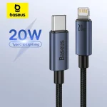Baseus 20W USB C Cable For iPhone 14 13 12 11 Pro Max (New)