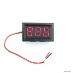DC 4.5V 30V Waterproof Digital Voltmeter Car Boat Motorcycle 0.56inch LED Display Volt Voltage (New)