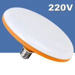 65W E27 Super Bright LED Bulb AC 220V UFO LED Light Indoor White (New)