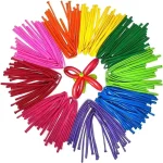 100 set Candy Colored Long Balloons Scene Decoration Party Supplies Handmade Balloon Bouquets (New)