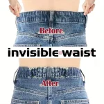 2 pieces Invisible belt tightener set Sewing tools Seamless trouser buckle adjuster (New)