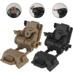 BOOIU L4G24 NVG Mount Bracket Holder Nylon Foldable Night Vision Goggles Mount for (New)