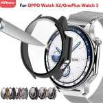 Tempered Glass PC Cover Oppo Watch X2 Case TPU (New)