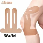 10 Kinesiology Tape for Knees,Waterproof & Elastic,Breathable Knee Tape,Athletic Tape Provide Support & (New)