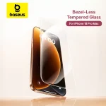 Baseus Tempered Glass For iPhone 18 17 Pro Max Screen Protector Full View 0.3mm (New)