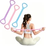 8 Fitness Resistance Band for Workout Arm Back Shoulder Exercise Elastic Training Band (New)