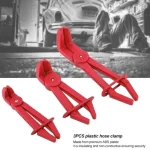 3 Set Nylon Hose Clamp Tool Set Brake Fuel Water Line Clamp Plier Hands (New)