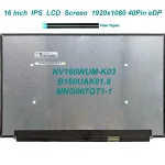16 Inch LCD Touch Screen NV160WUM-K03 MNG007QT1-1 B160UAK01.8 For Lenovo IdeaPad Slim 5 16AKP10 16IAH10 16IRH10/R Display Panel (New)