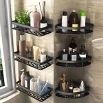 Bathroom Storage Rack, Bathroom Shelves, No Drill Wall Mount Corner Shelf, Shower Storage Rack (New)