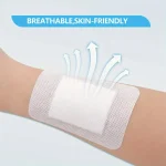 50 Large Size Hypoallergenic Non woven Medical Adhesive Wound Dressing Band Aid Bandage Large (New)