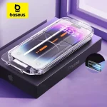 Baseus Tempered Glass for iPhone 16 Pro Max Screen Protector HD With Cleaning (New)