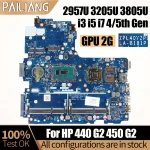 LA-B181P Motherboard HP 440 G2 450 G2 Notebook Mainboard LA-B181P 2957U (New)