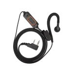 K head Universal Headset Mic Walkie Talkie Earphones Soft Accessories for BaoFeng UV 5R UV 5RH (New)