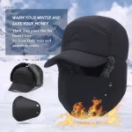 Winter Warm Thickened Artificial Fur Baseball Hat Mens and Womens Skiing Soft Extreme (New)