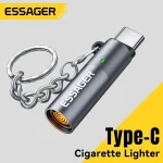 Essager USB-C Mini Lighter Tungsten Wire Blow-to-Ignite Safety Air (New)
