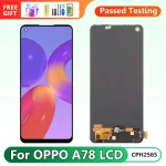 AMOLED Oppo A78 4G LCD CPH2565 Display Screen Touch Panel (New)