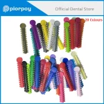 PIORPOY 40Sticks Dental Orthodontic Elastic Ligature Ties Colorful Bands For Dentistry Brackets Braces (New)