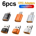 12A USB To Type C Adapter LED OTG USB C Male to USB (New)