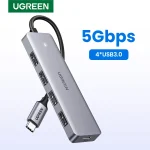 UGREEN USB C Hub 4 Ports USB Type C to USB 3 Hub (New)