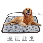 Winter Dog Bed Pet Dog Cat Heating Pad Indoor Warming Mat 45*45cm Waterproof (New)