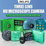 RELIFE SUNSHINE Microscope Electronic Camera HDMI HD 4K Industrial Grade (New)