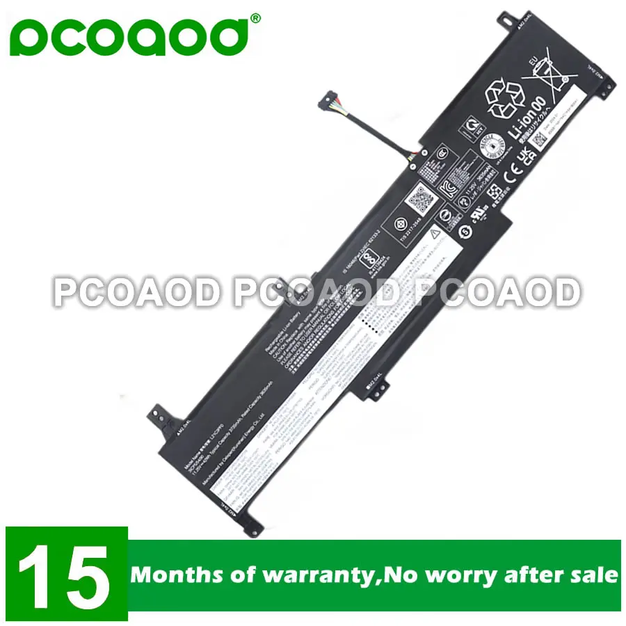Sf06eb5cfa3cb46509abb59e3b784f02bp.webp DTCTF 11.25V 42Wh 3735mAh Model L21C3PF0 L21D3PF0 L21L3PF0 L21M3PF0/1 Battery Lenovo Ideapad (New) - Image 1