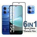 Full Cover Tempered Glass Xiaomi Redmi 15C Glass Redmi (New)