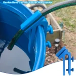 Sturdy Hose Bracket for Bucket Garden Water Pipe Fitting, Easy Install Yard Hose (New)