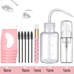 13 Eyelash Extension Cleaning Kit 5 in 1 Lash Shampoo Brush Soap Foam (New)