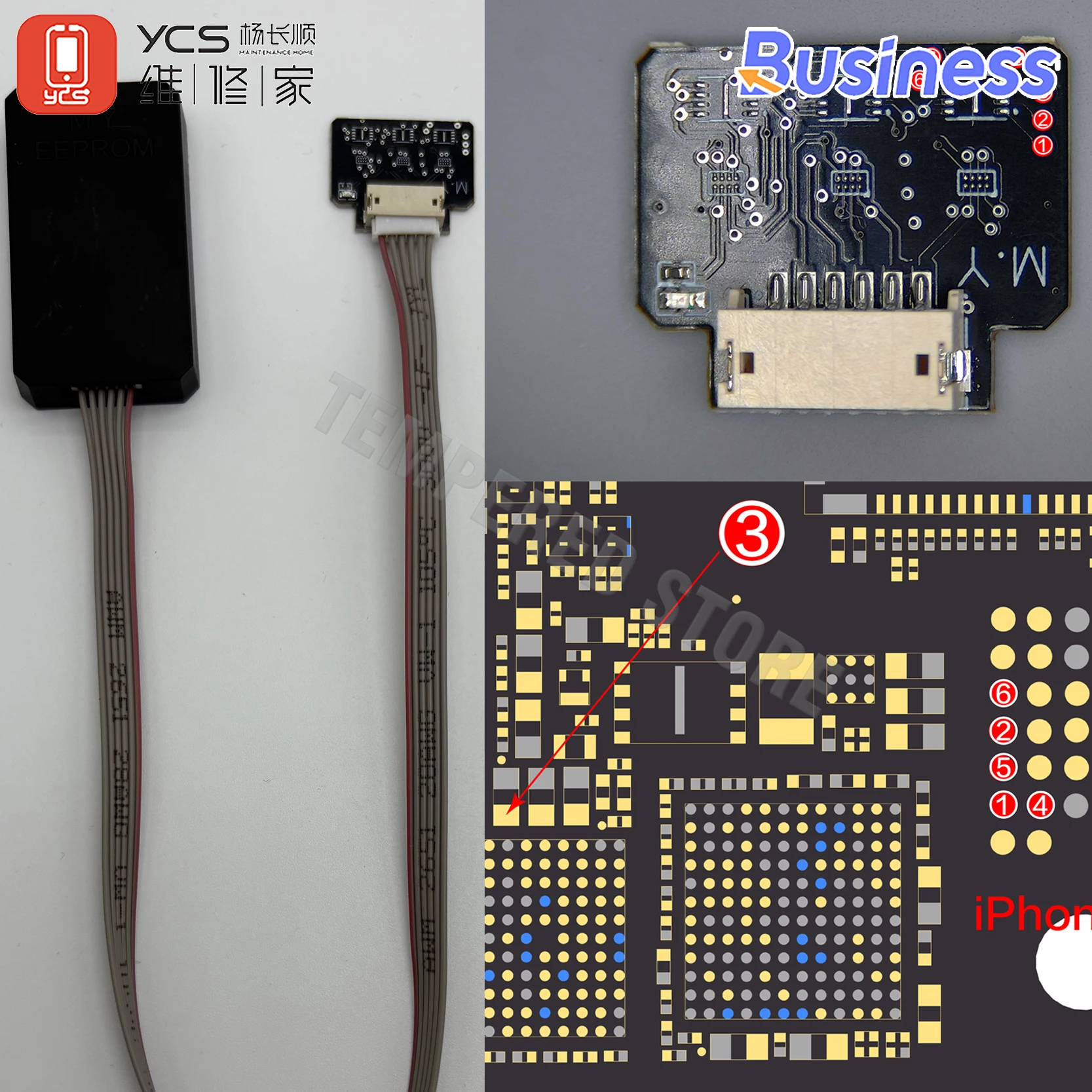 Sf26024c7c9df4bf4bd718ed69e3d013cR YCS Mr.Yang Read/write Chip No-disassembly Chip Reader IPhone 15-16 (New) - Image 1