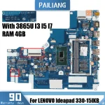 NM-B451 LENOVO Ideapad 330-15IKB 330-17IKB Laptop Motherboard With 3865U (New)