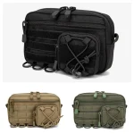 1000D EDC Pouch Molle Organizer Bag Utility EDC Tool Pouch Horizontal Modular Pouch (New)
