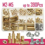 M2 M2.5 M3 M4 M5 Motherboard Standoffs Screws Nuts Kit for DIY Electronic (New)