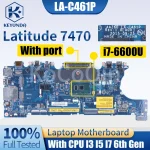 DELL Latitude E7470 7470 Notebook Mainboard LA-C461P 0VNKRJ 0DGYY5 (New)