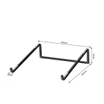 Laptop Stand For Folding Adjustable Aluminum Computer  Tablet Stand Notebook Tablelaptop Holder (New)