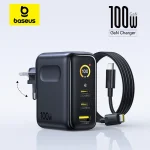 ã€Saleã€‘Baseus 100W Charger Fast Charger For iPhone 17 16 Xiaomi Samsung Laptop (New)